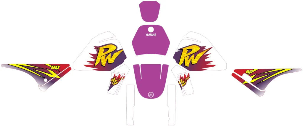Okleina motocyklowa YAMAHA - YAM-237