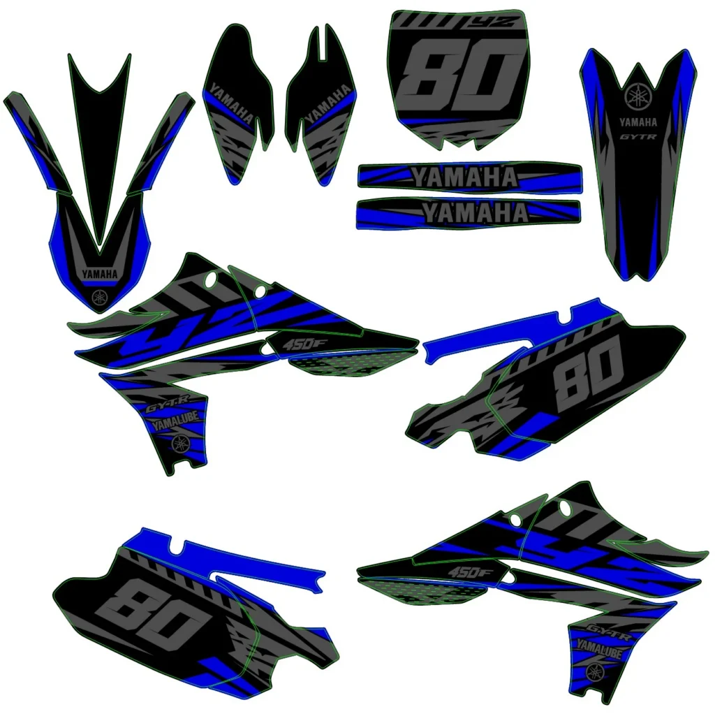 Okleina motocyklowa YAMAHA - YAM-238