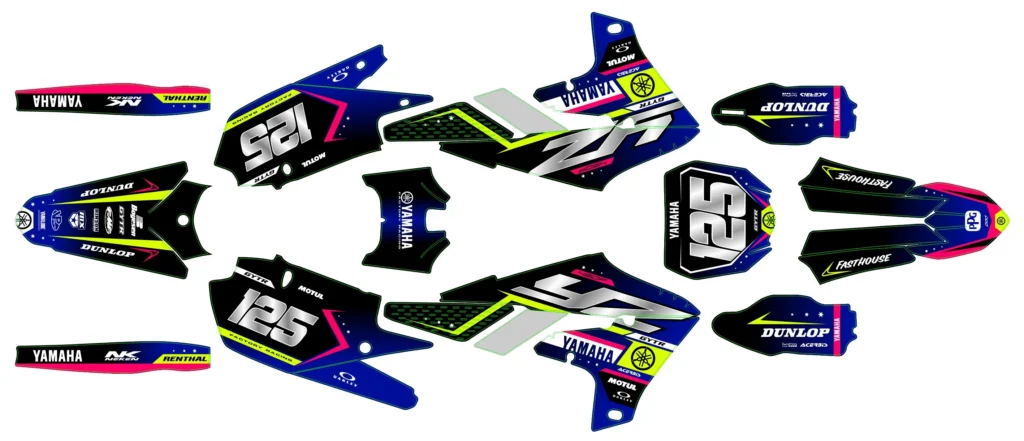 Okleina motocyklowa YAMAHA - YAM-240