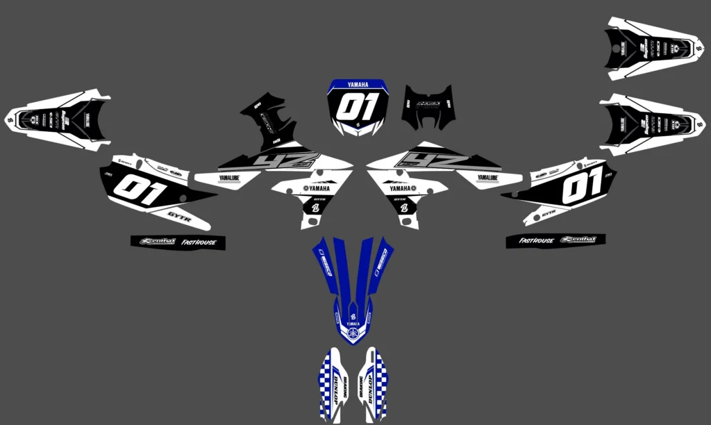 Okleina motocyklowa YAMAHA - YAM-241