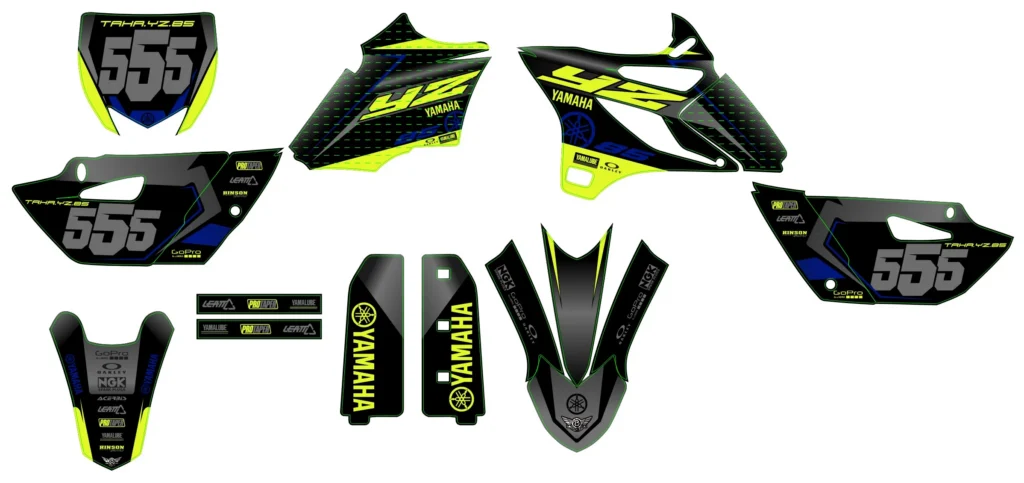 Okleina motocyklowa YAMAHA - YAM-244