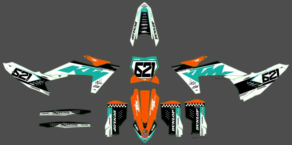 Okleina motocyklowa KTM - KTM-426