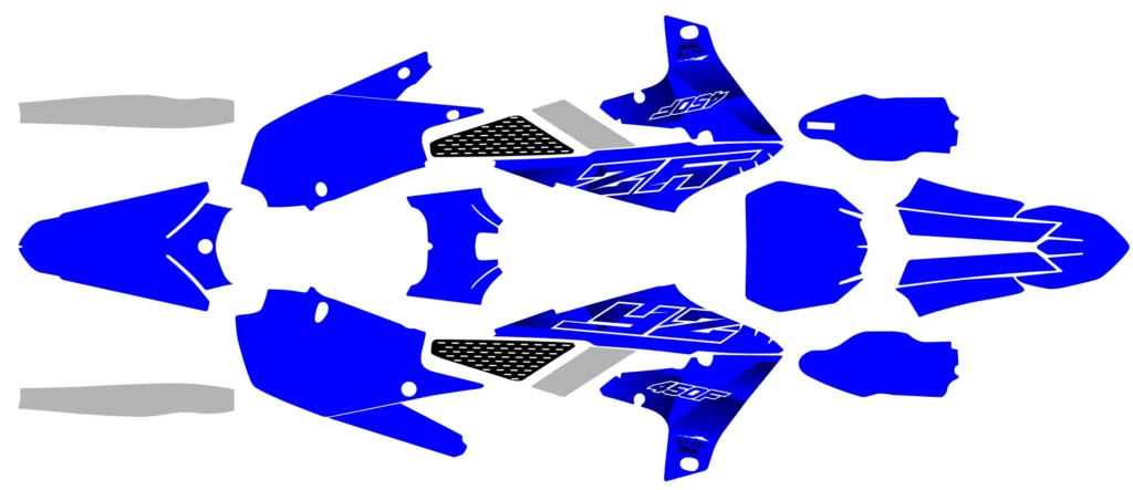 Okleina motocyklowa YAMAHA - YAM-245