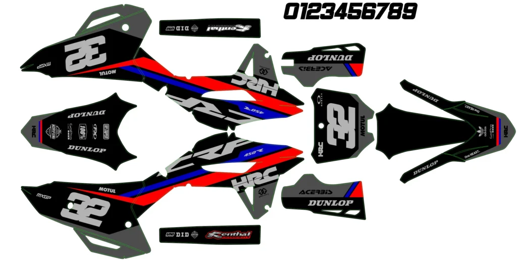 Okleina motocyklowa HONDA - HON-164