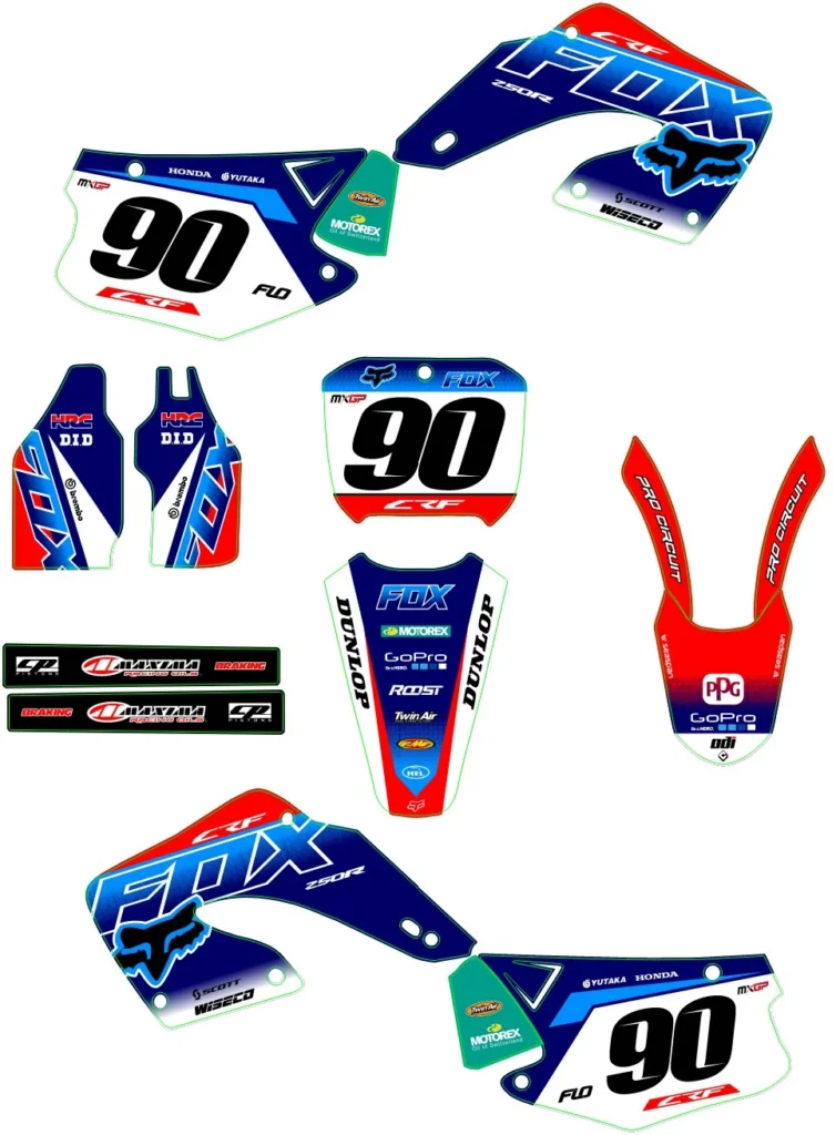 Okleina motocyklowa HONDA - HON-165