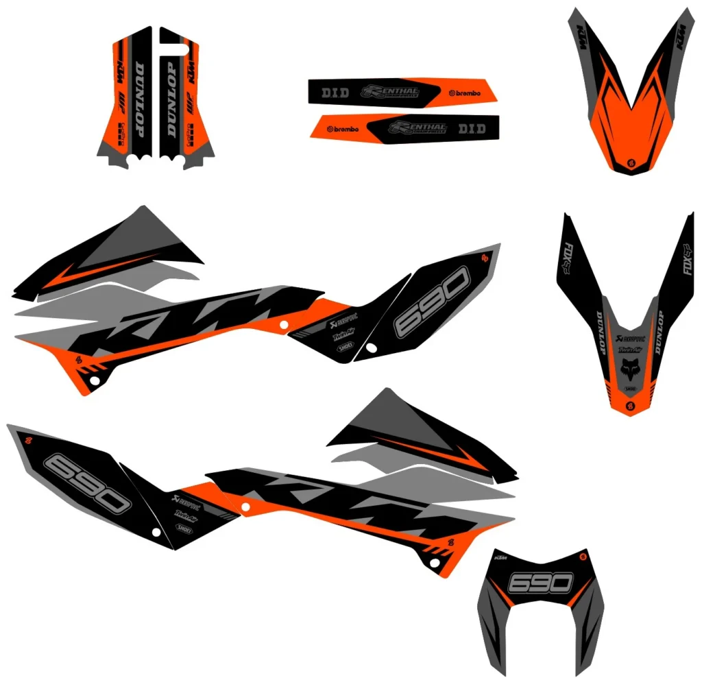 Okleina motocyklowa KTM - KTM-239