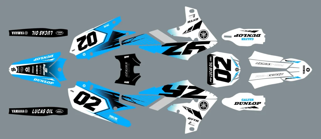 Okleina motocyklowa YAMAHA - YAM-253