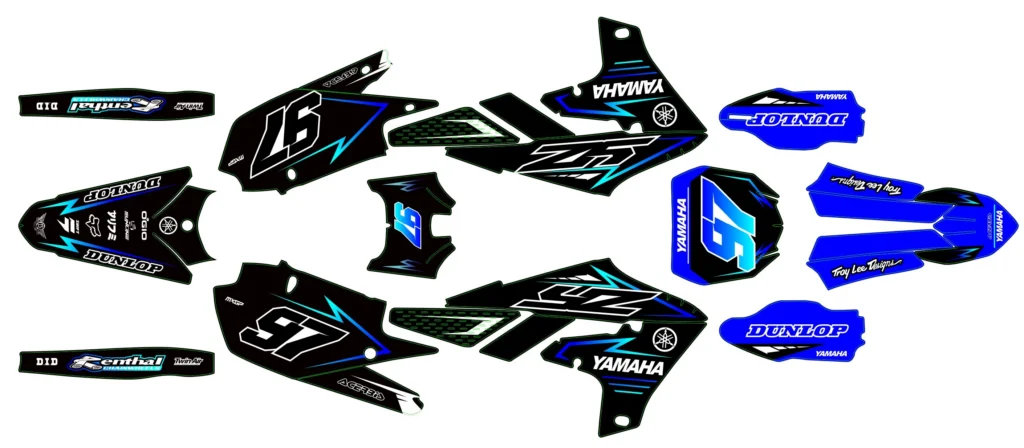 Okleina motocyklowa YAMAHA - YAM-254