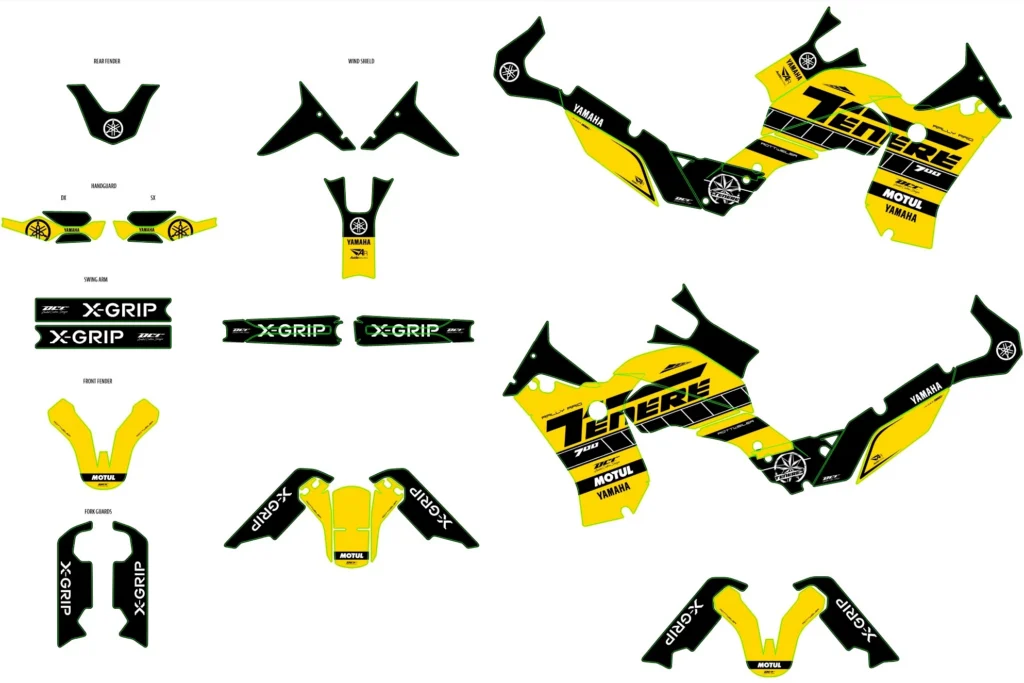 Okleina motocyklowa YAMAHA - YAM-114