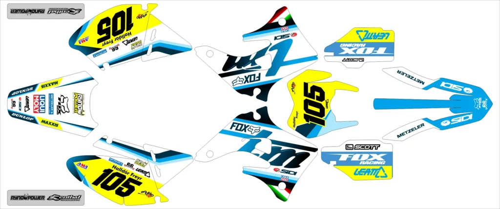Okleina motocyklowa TM Racing - TMR-35