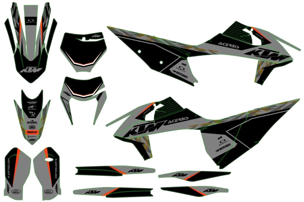 Okleina motocyklowa KTM - KTM-479