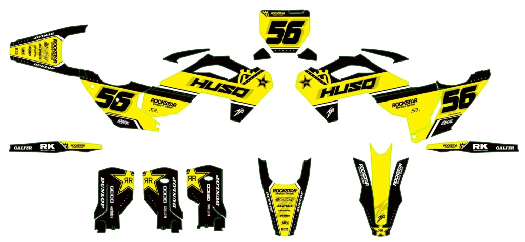 Okleina motocyklowa HUSQVARNA - HUSQ-86