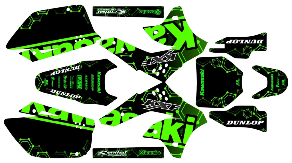 Okleina motocyklowa KAWASAKI - KAW-41