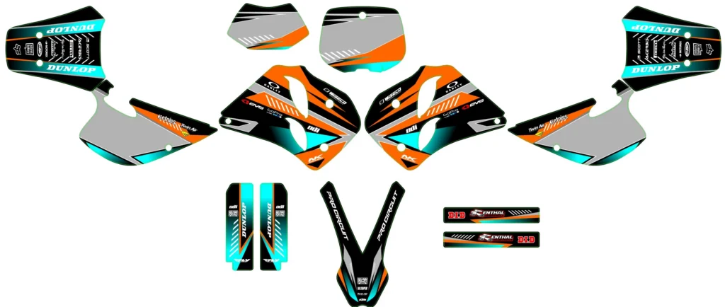 Okleina motocyklowa KTM - KTM-578