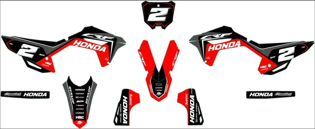 Okleina motocyklowa HONDA - HON-175