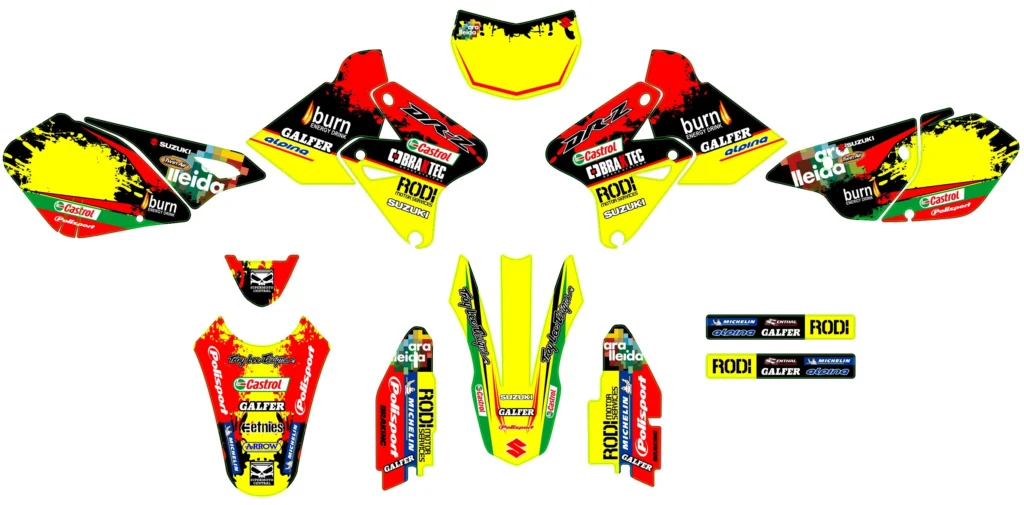 Okleina motocyklowa SUZUKI - SUZ-47