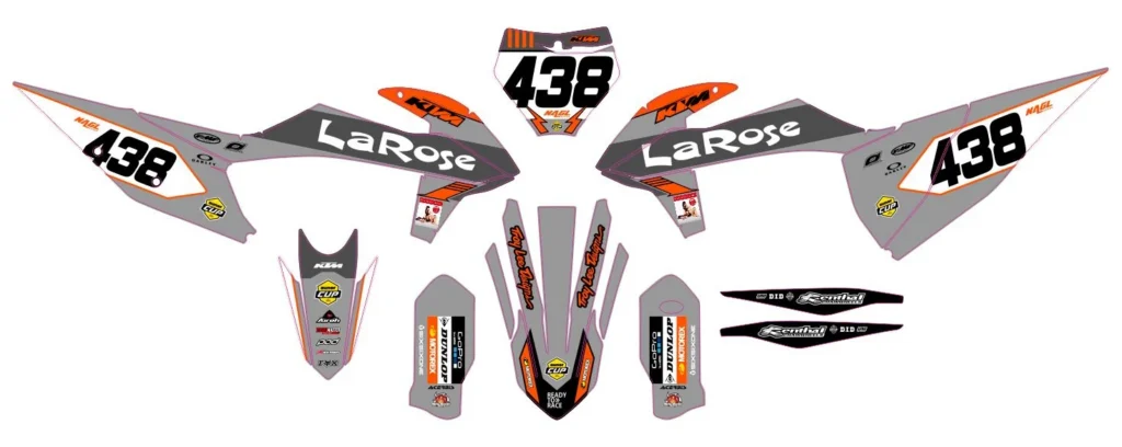 Okleina motocyklowa KTM - KTM-178