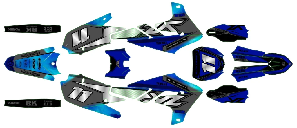 Okleina motocyklowa YAMAHA - YAM-261