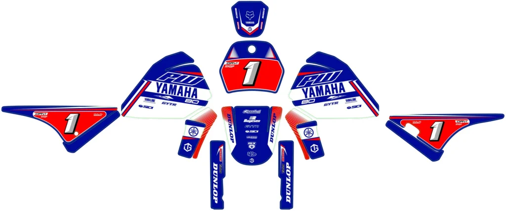 Okleina motocyklowa YAMAHA - YAM-263