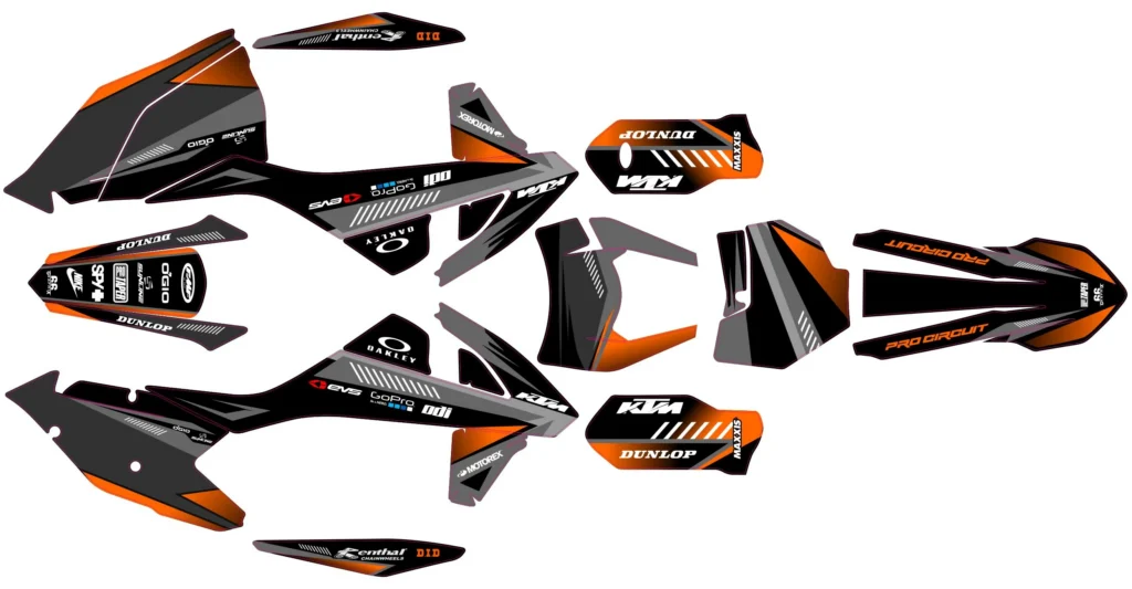 Okleina motocyklowa KTM - KTM-362