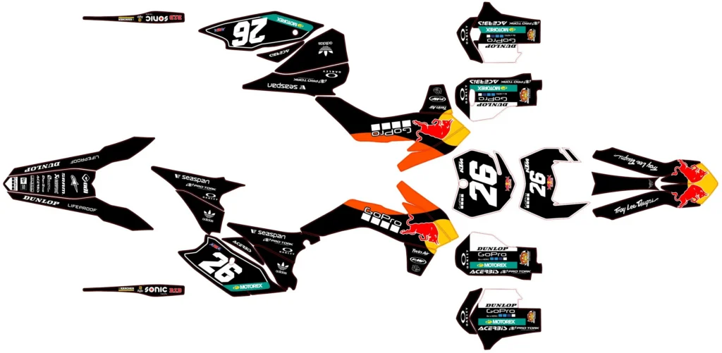 Okleina motocyklowa KTM - KTM-402