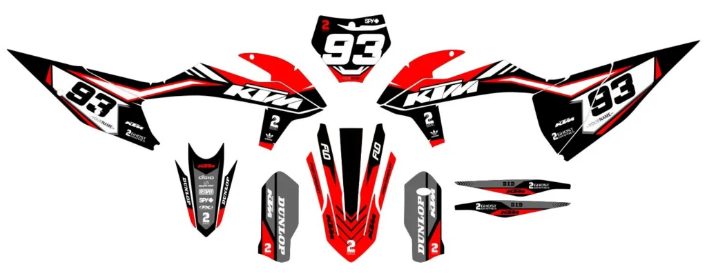 Okleina motocyklowa KTM - KTM-194
