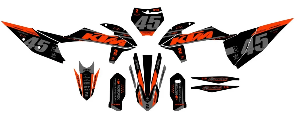 Okleina motocyklowa KTM - KTM-164