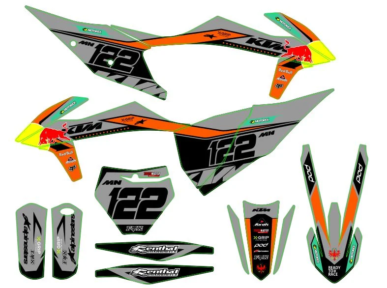 Okleina motocyklowa KTM - KTM-139