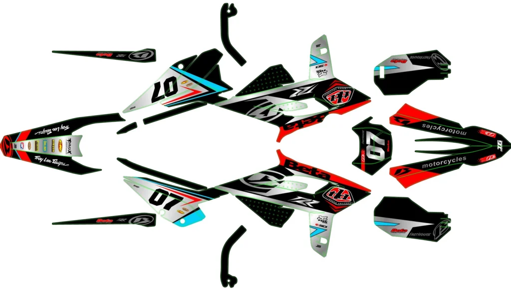 Okleina motocyklowa BETA - BETA-38