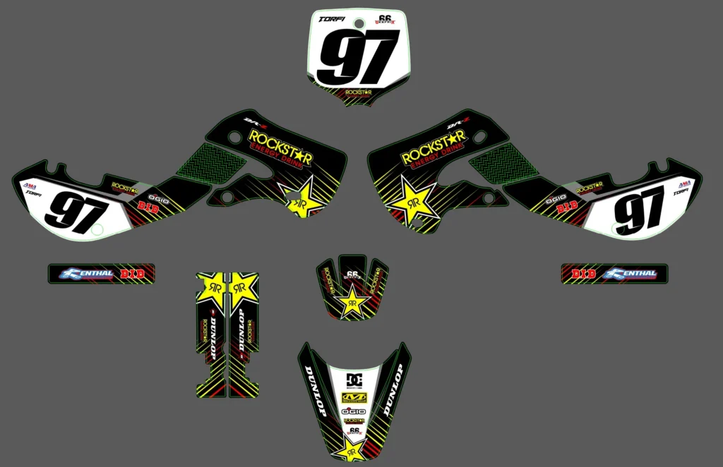 Okleina motocyklowa KAWASAKI - KAW-42