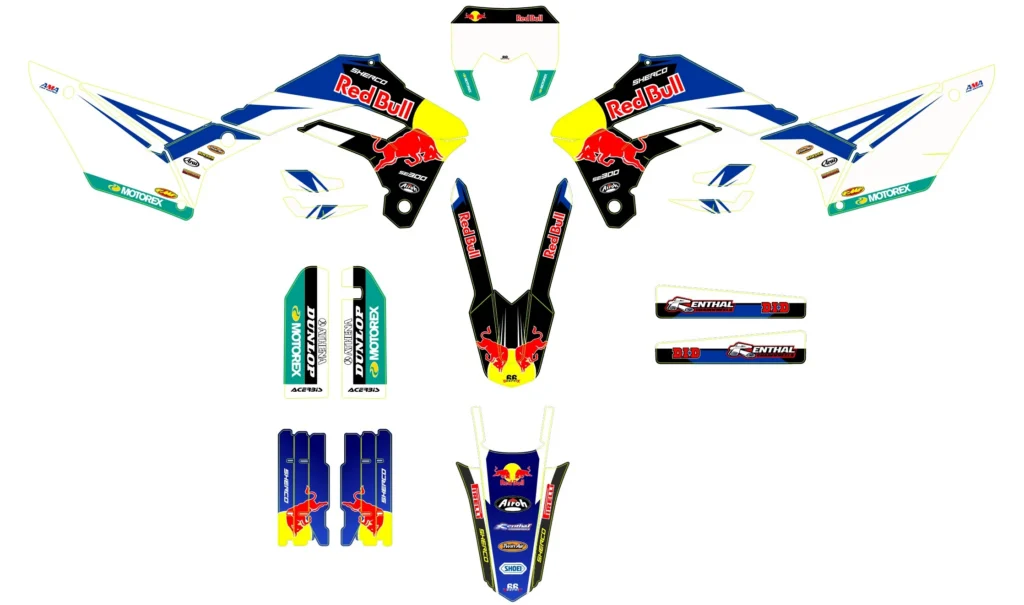 Okleina motocyklowa SHERCO - SHERCO-19