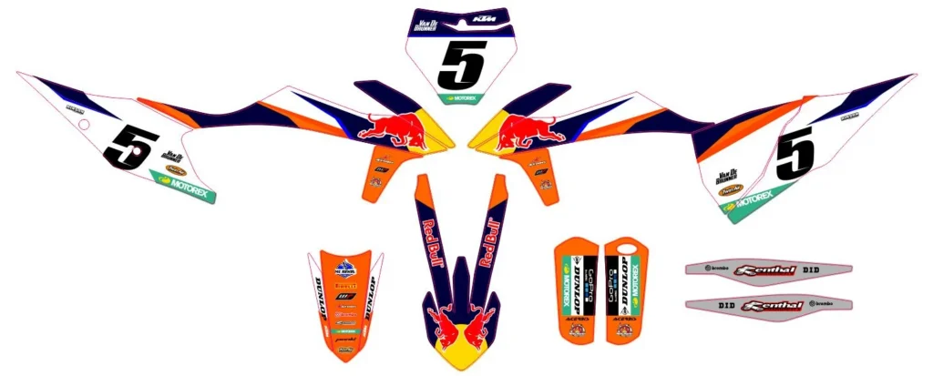 Okleina motocyklowa KTM - KTM-190