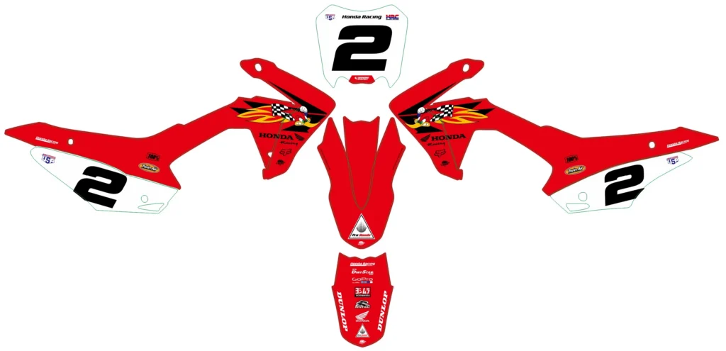 Okleina motocyklowa HONDA - HON-187