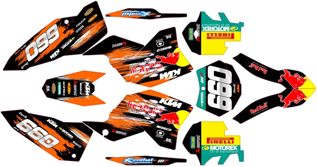Okleina motocyklowa KTM - KTM-1040
