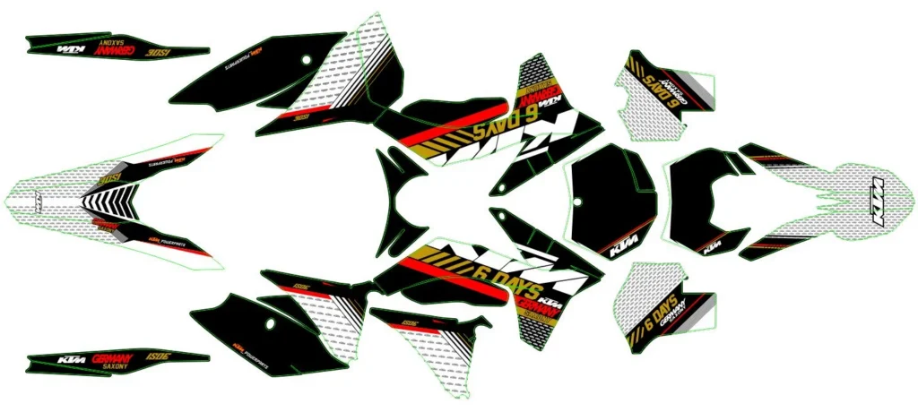 Okleina motocyklowa KTM - KTM-234