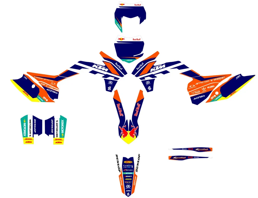 Okleina motocyklowa KTM - KTM-259