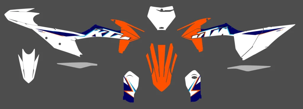 Okleina motocyklowa KTM - KTM-236
