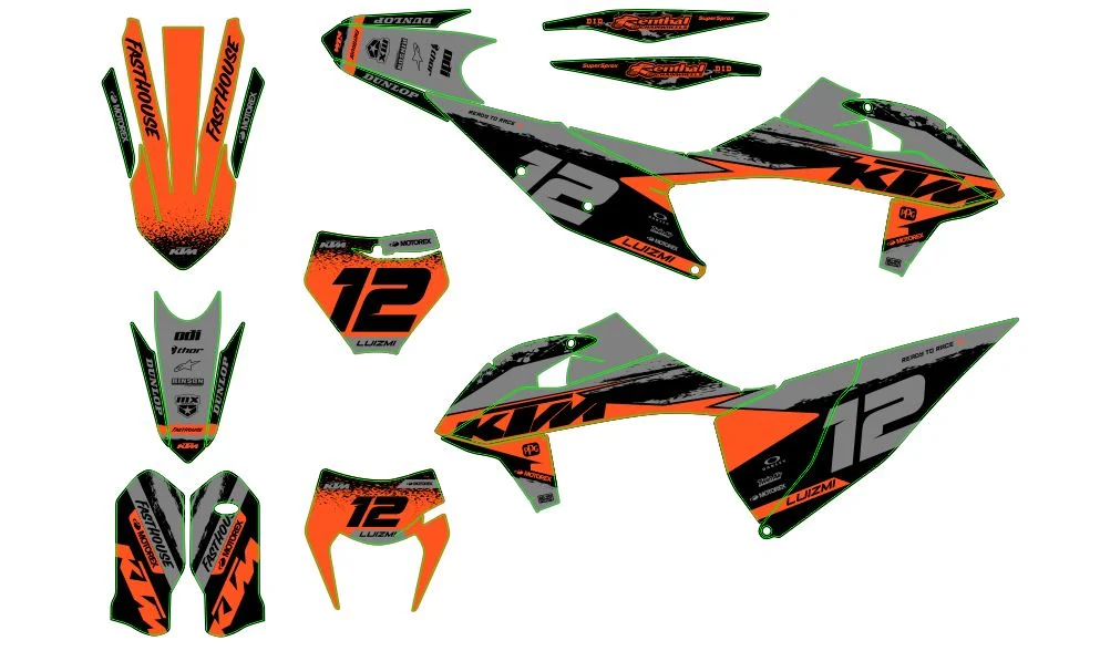 Okleina motocyklowa KTM - KTM-144