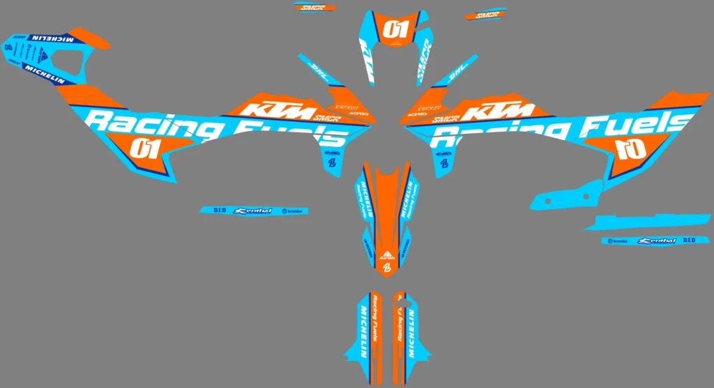 Okleina motocyklowa KTM - KTM-269