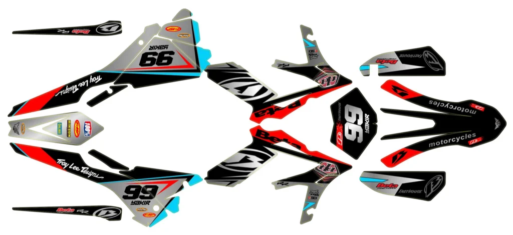 Okleina motocyklowa BETA - BETA-44