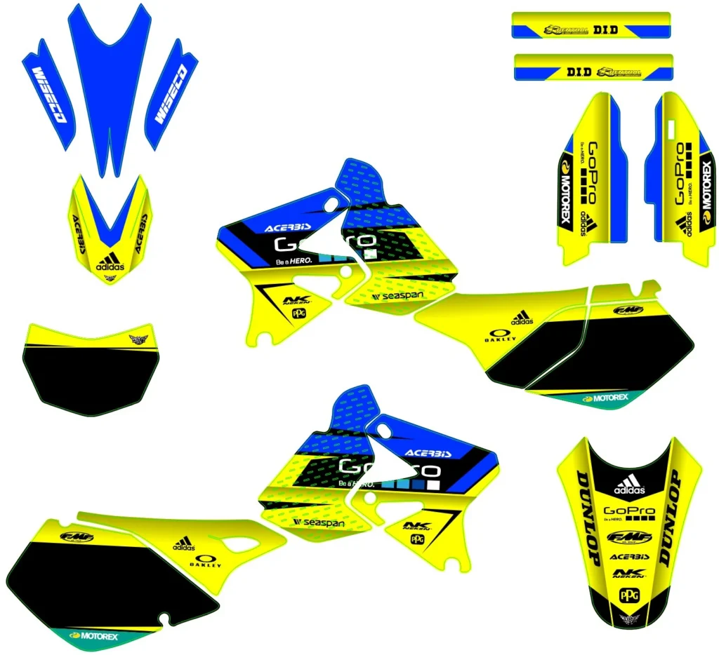 Okleina motocyklowa SUZUKI - SUZ-57
