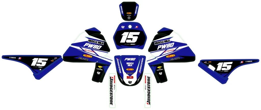 Okleina motocyklowa YAMAHA - YAM-289