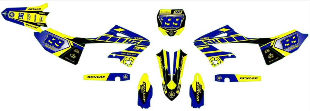 Okleina motocyklowa YAMAHA - YAM-290