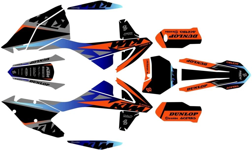 Okleina motocyklowa KTM - KTM-389