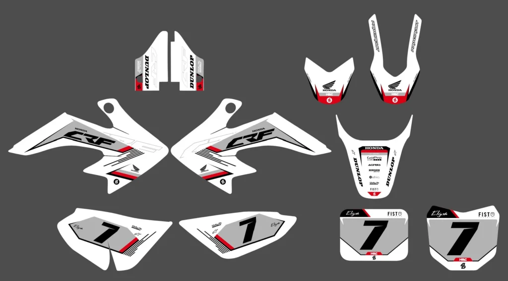 Okleina motocyklowa HONDA - HON-204