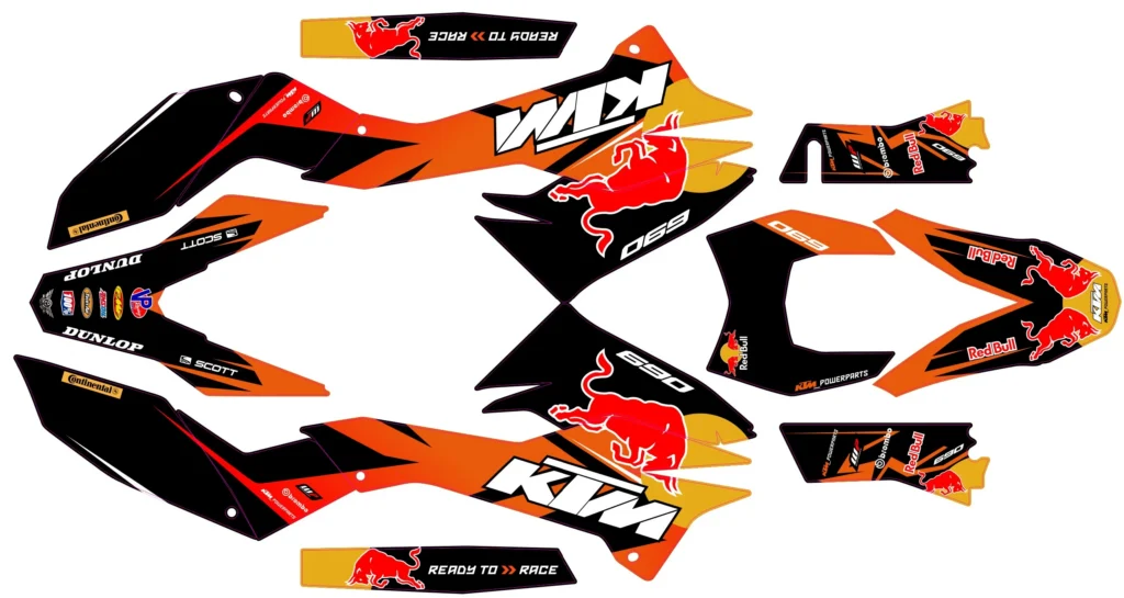 Okleina motocyklowa KTM - KTM-854