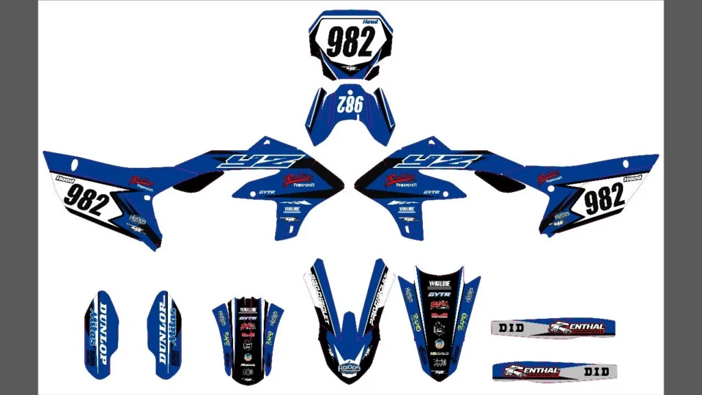 Okleina motocyklowa YAMAHA - YAM-140