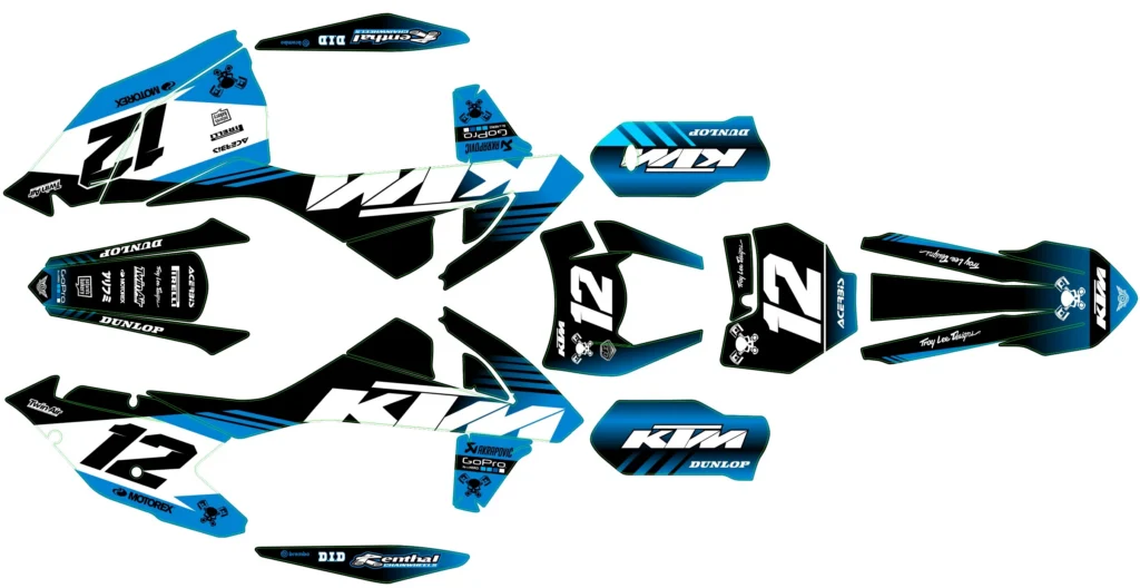Okleina motocyklowa KTM - KTM-755