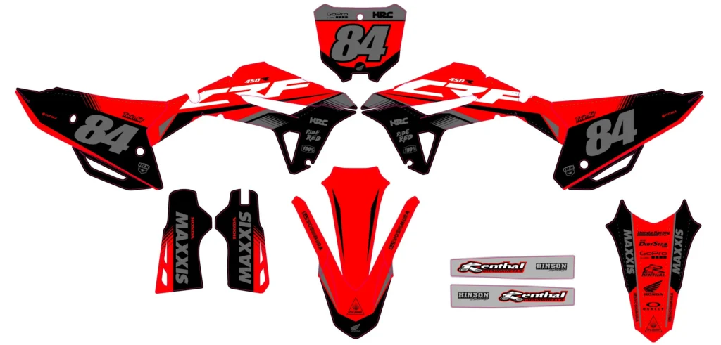 Okleina motocyklowa HONDA - HON-207