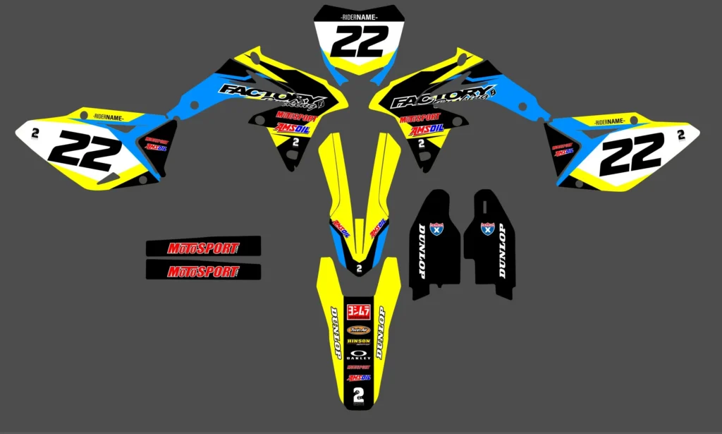 Okleina motocyklowa SUZUKI - SUZ-63